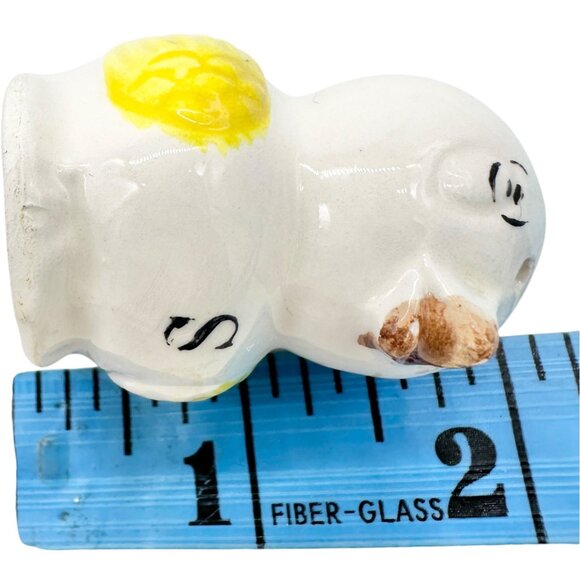 Vintage Ceramic Bird Salt and Pepper Shakers Hand-Painted Made In Japan 2in Tall - Picture 4 of 8